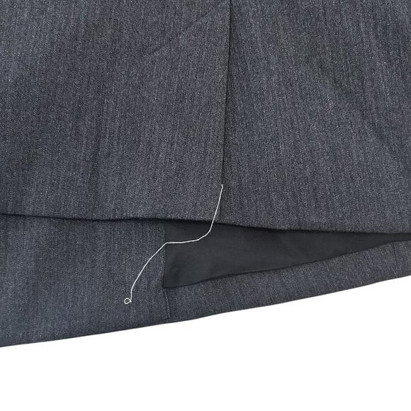 NWOT M.M Lafleur The Roxane Double Breasted Blazer Light Twill Charcoal Gray +2 - Picture 5 of 15